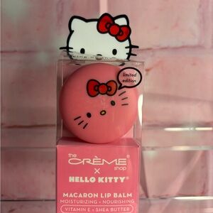 The Crème Shop x Hello Kitty Pink Macaron Lip Balm